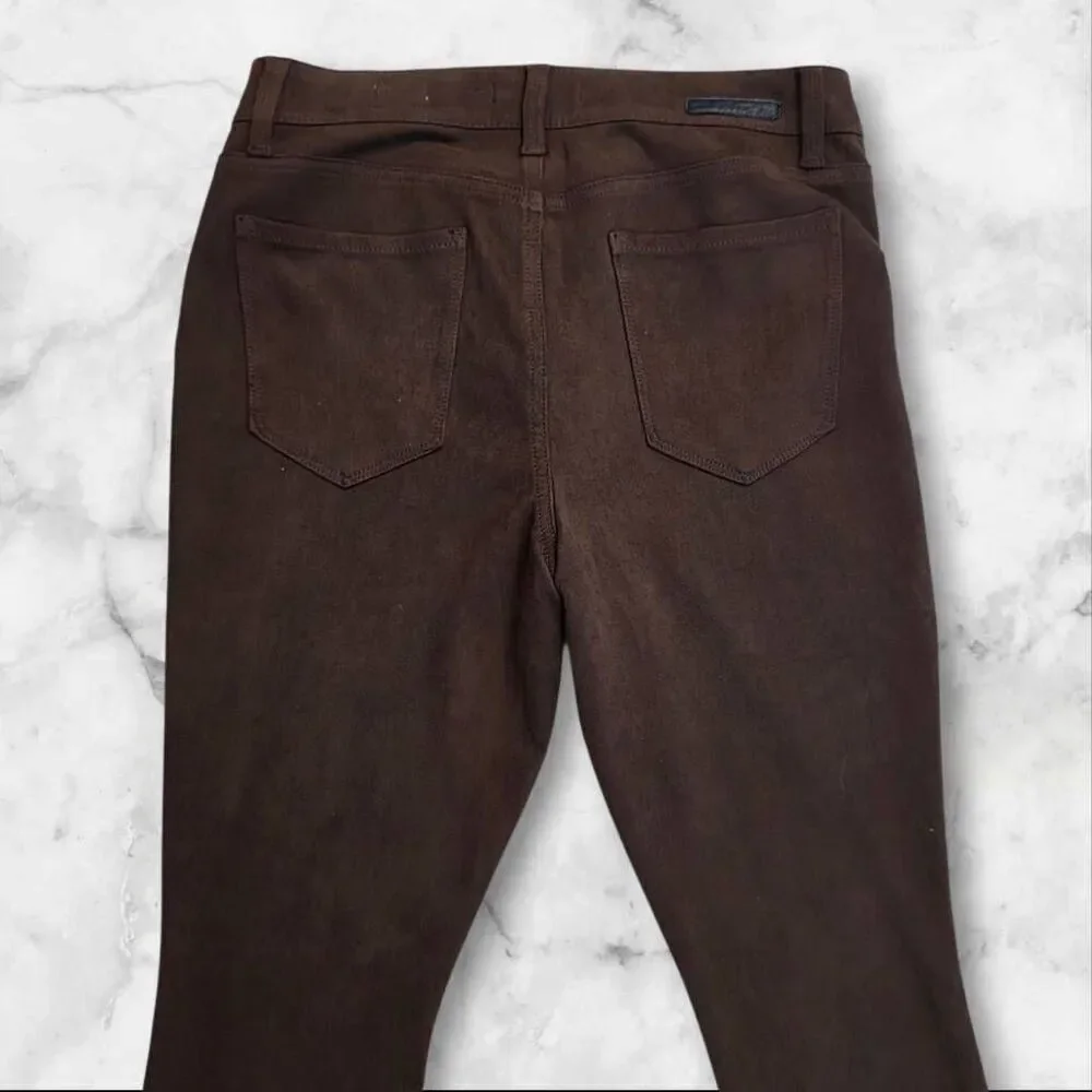 Level 99 Suede Brown Pants Size 10